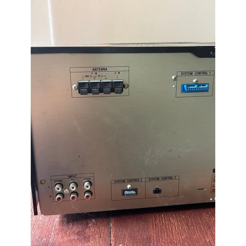 Sony STR-S355 FM Stereo AM Receiver Graphic Equalizer Parts Repair Vintage Black